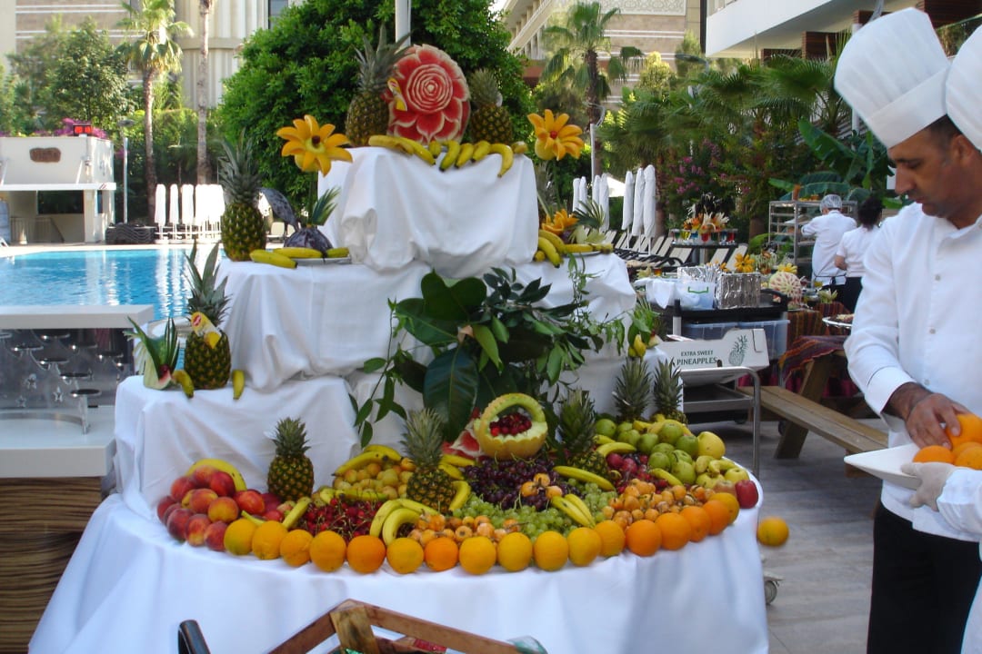 Vorbereitung zum Türkischen Abend Port Side Resort Hotel