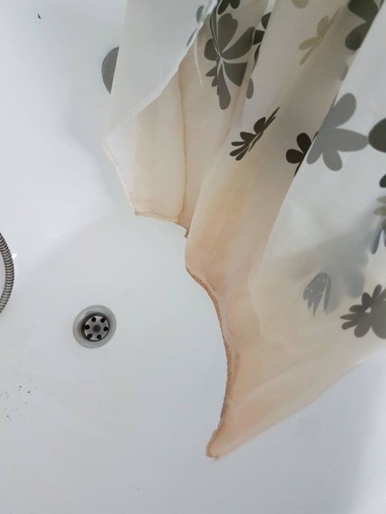 Zustand Dusche Hotel Evelyn Beach