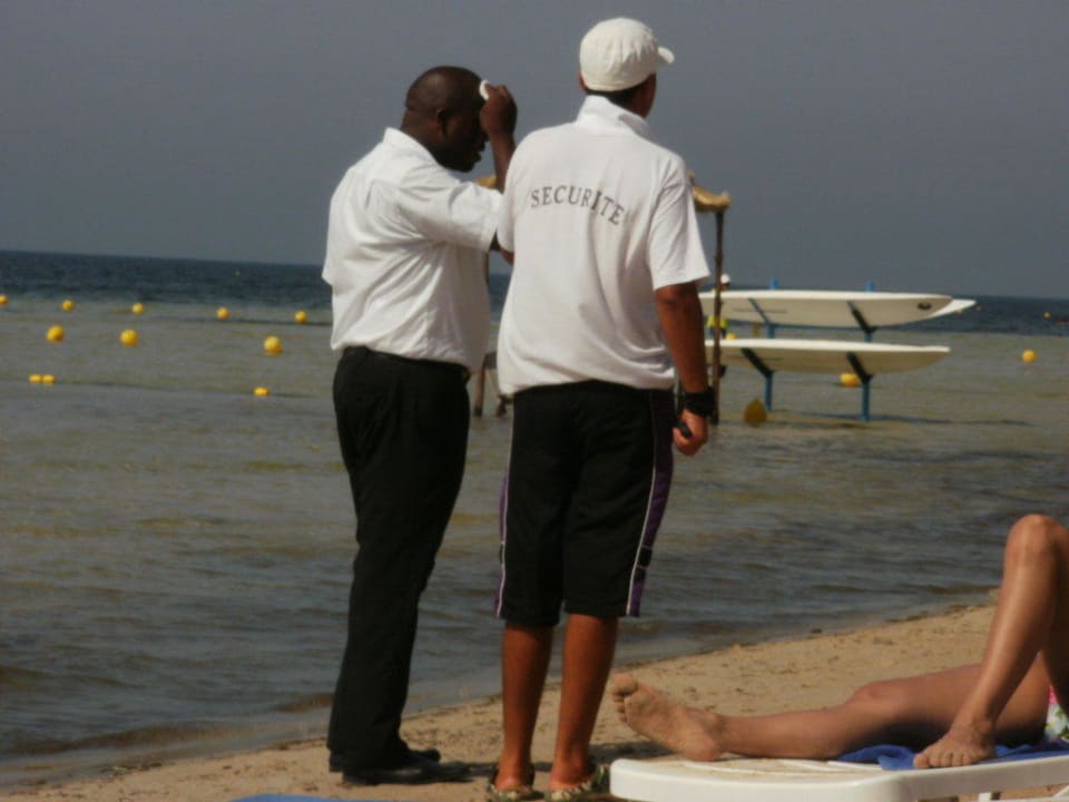 Sicherheit am Strand Hotel Rosa Beach