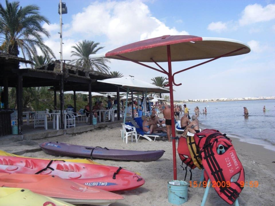 Strandbar Hotel El Mouradi Skanes Beach