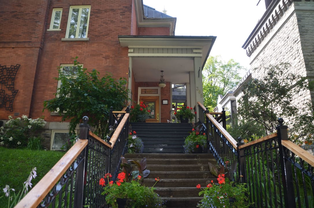 Eingangsbereich Hotel Manoir De La Tour