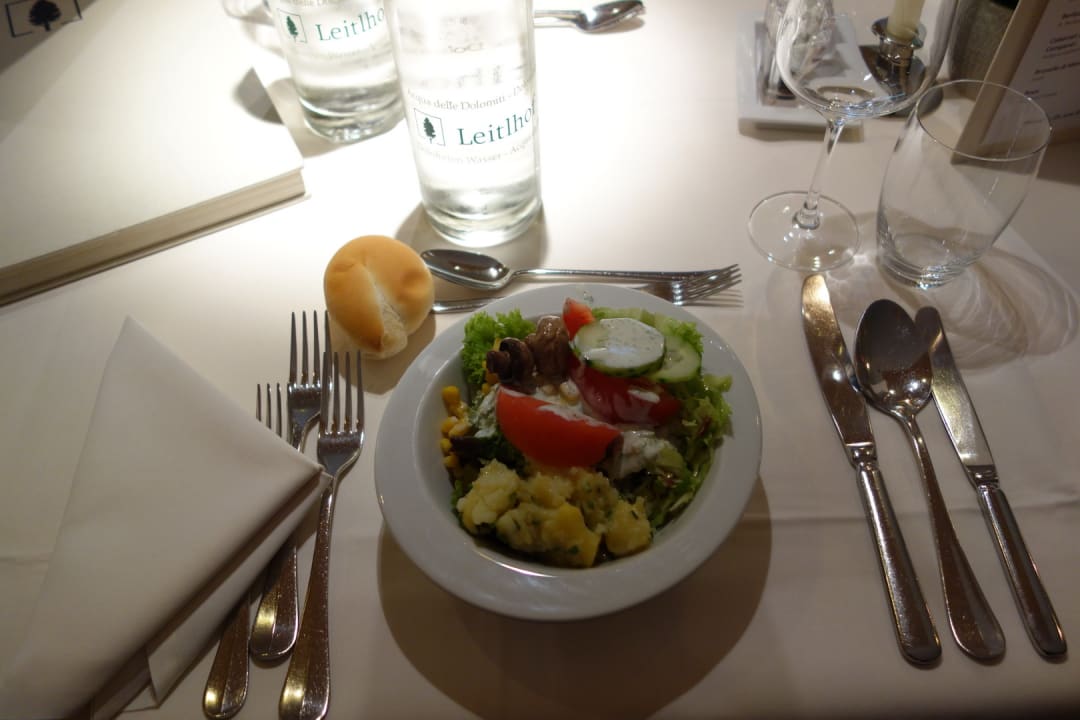 Vom Salatbuffet Naturhotel Leitlhof