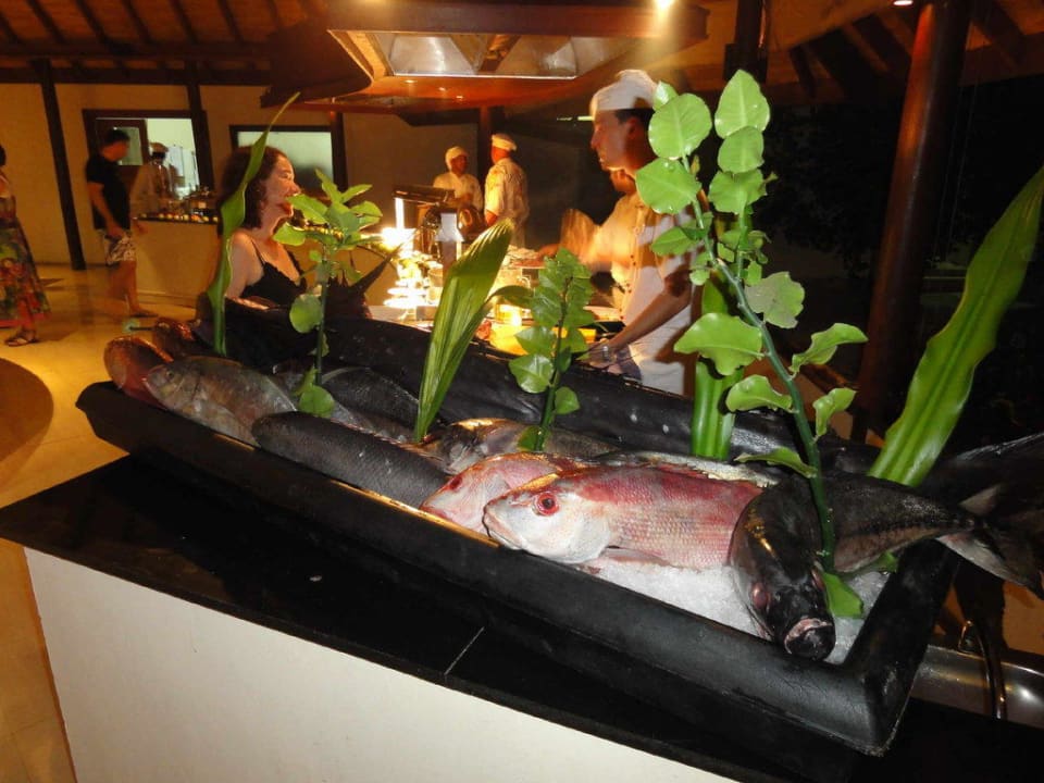 Fisch-Buffet ROBINSON MALDIVES