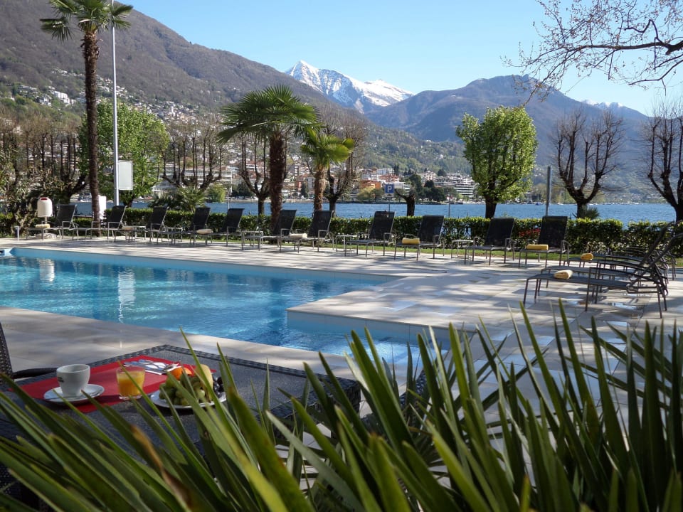 Pool H4 Hotel Arcadia Locarno