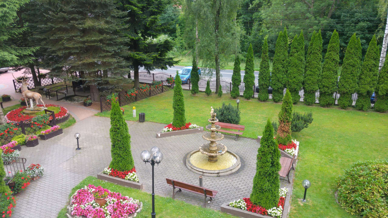 Gartenanlage Hotel Pod Jeleniem