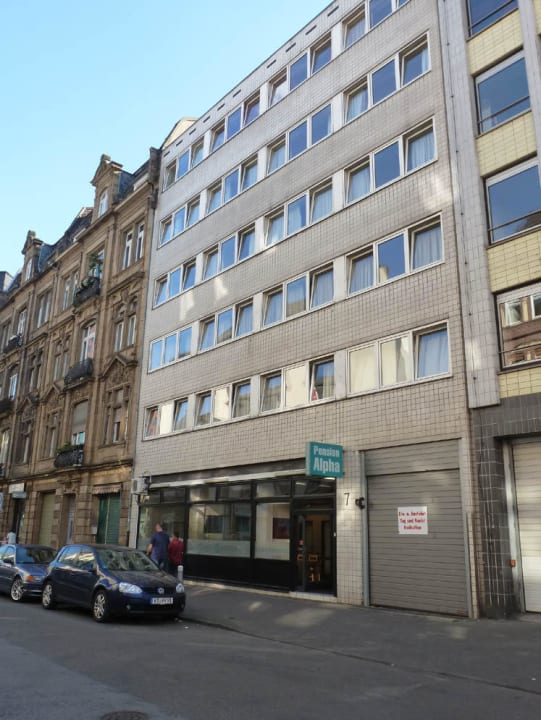 Das Hotel Pension Alpha Frankfurt City