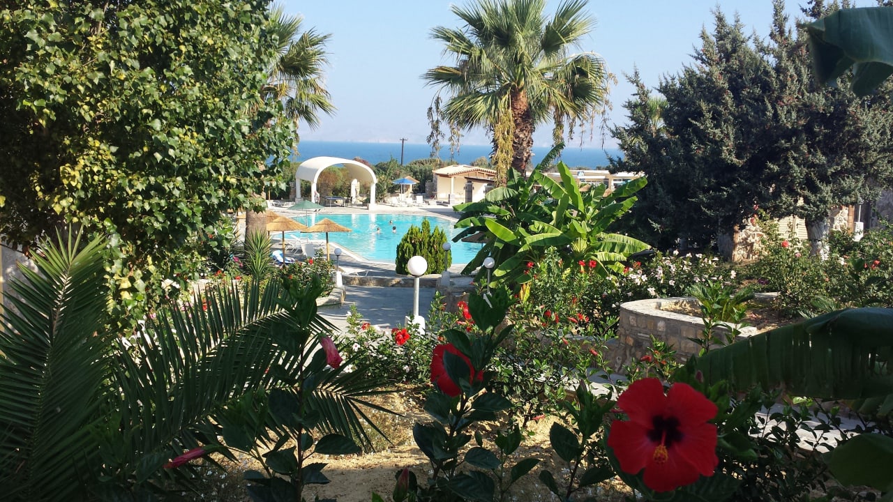 Wunderschöne gepflegte Anlage Hotel Kouros Palace