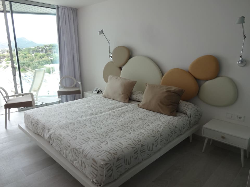 Das Bett im Zimmer 508 Son Moll Sentits Hotel & Spa