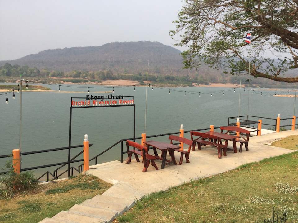 Ausblick Khong Chiam Orchid Riverside Resort