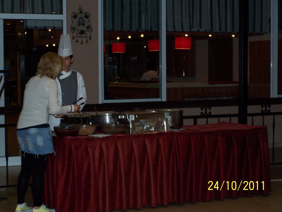 Frische Waffeln Hotel Royal Garden Beach