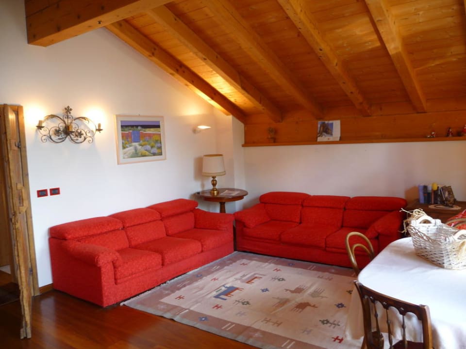 Soggiorno appartamento Sissi Apartments Volpe Rossa