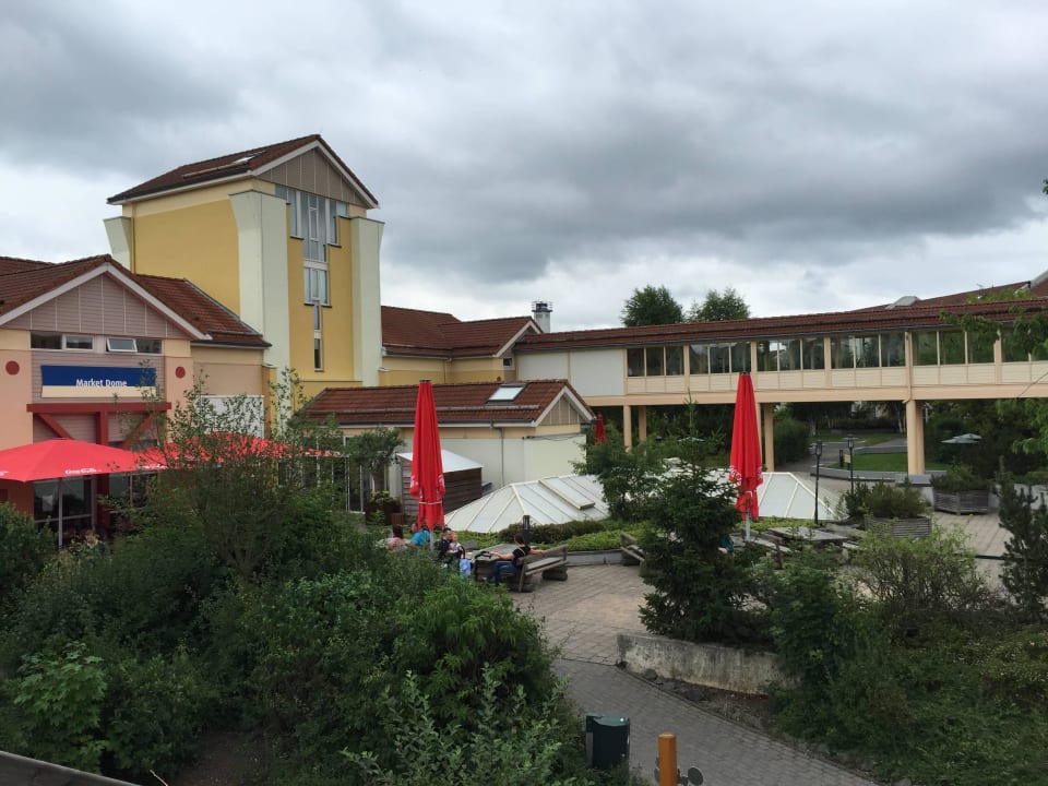 Haupteingang Market Dome Center Parcs Park Hochsauerland