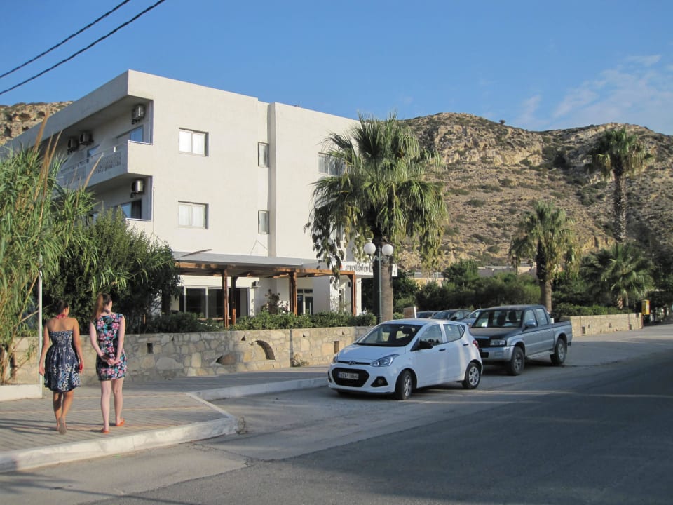Blick auf Hotel Matala Bay Hotel & Apartments