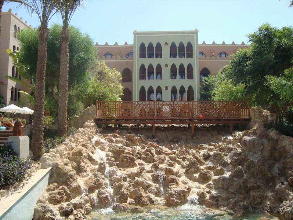 Blick in die oberste Etage - unser Zimmer  Makadi Palace