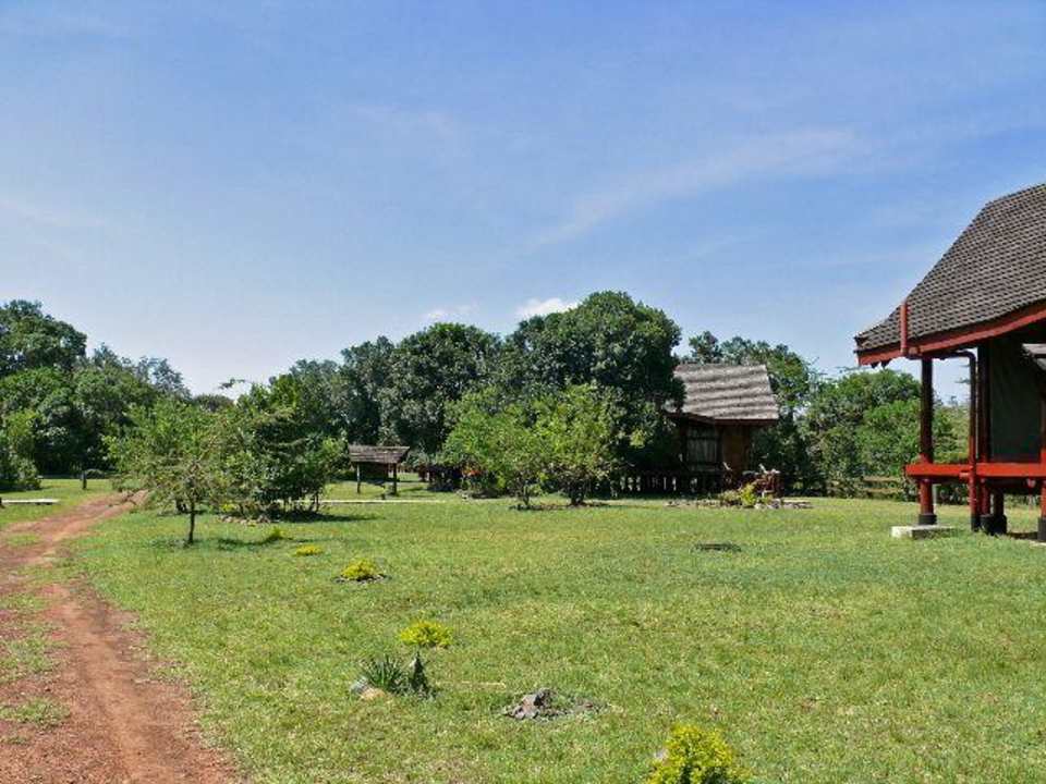 Teil der Anlage mit Zelten Royal Mara Safari Lodge