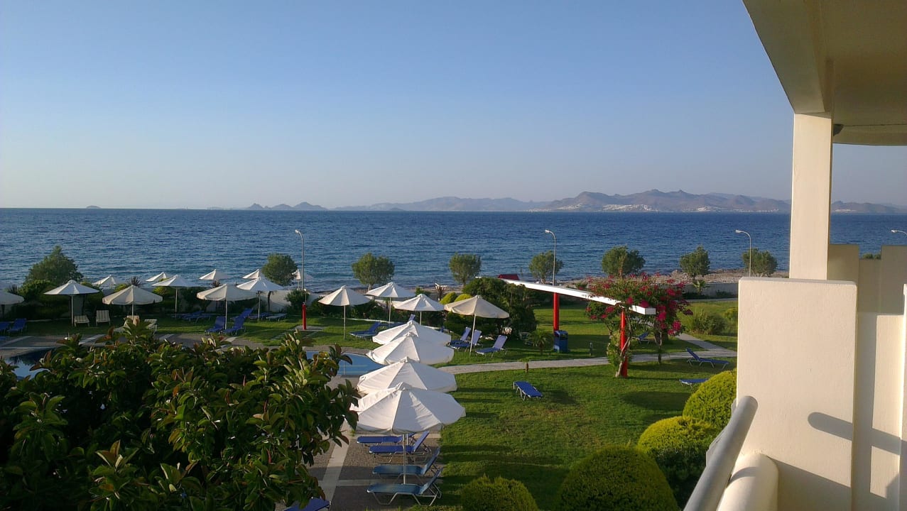 Blick vom Balkon  Hotel Kos Palace