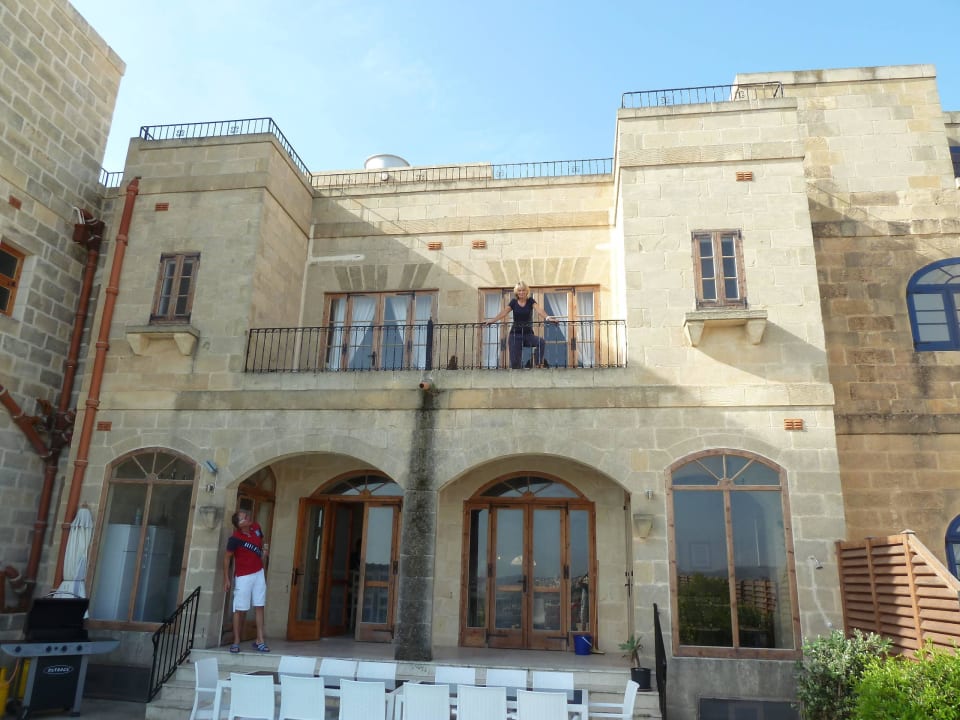 Ta Trudy, Blick von der Terrasse Farmhaus Ta Trudy