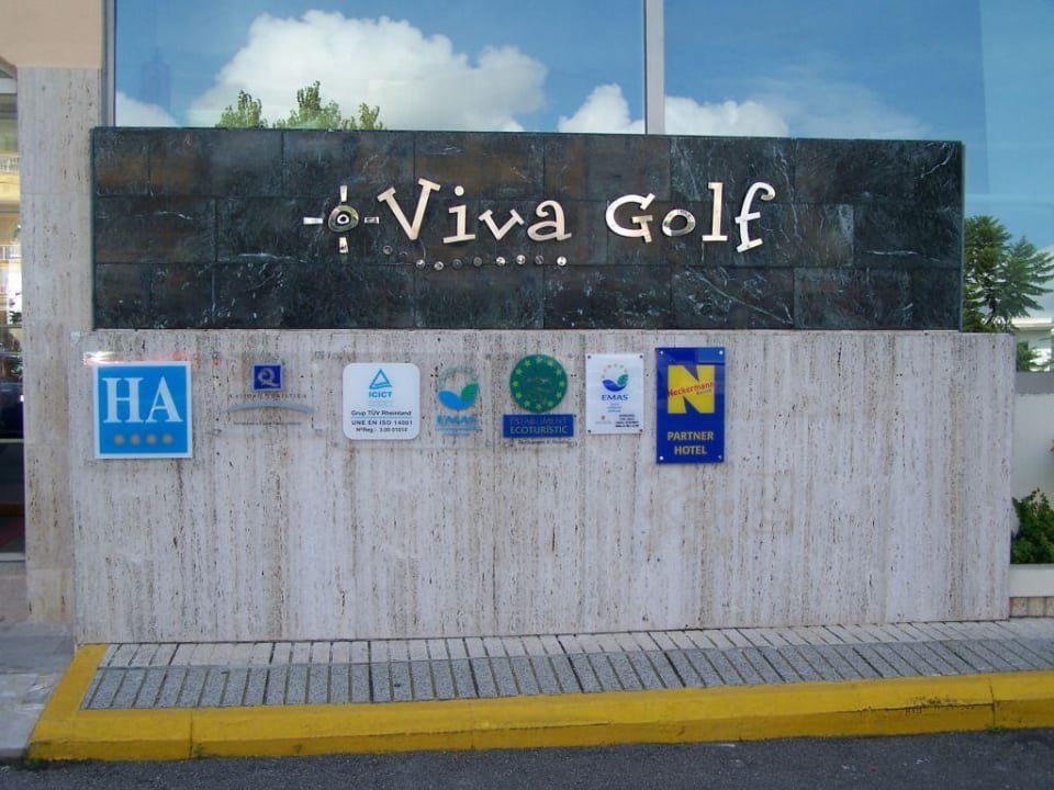 Hoteleingang VIVA Golf - Adults only 18+