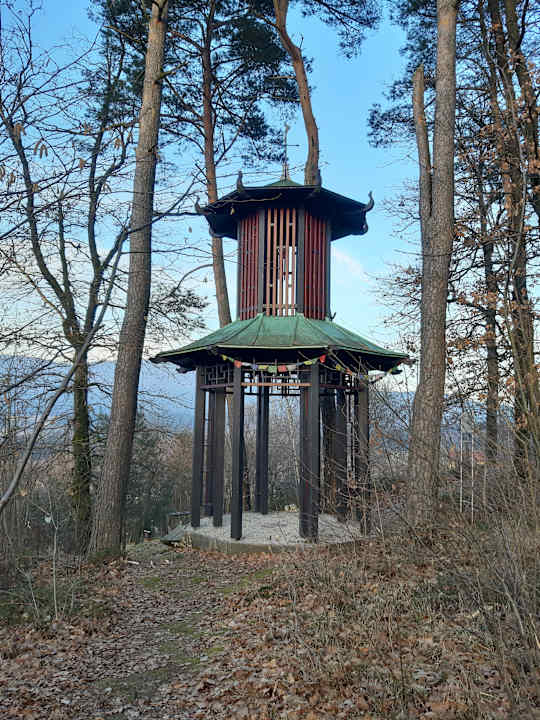 Gartenanlage Spirit & SPA Hotel Birkenhof am Elfenhain