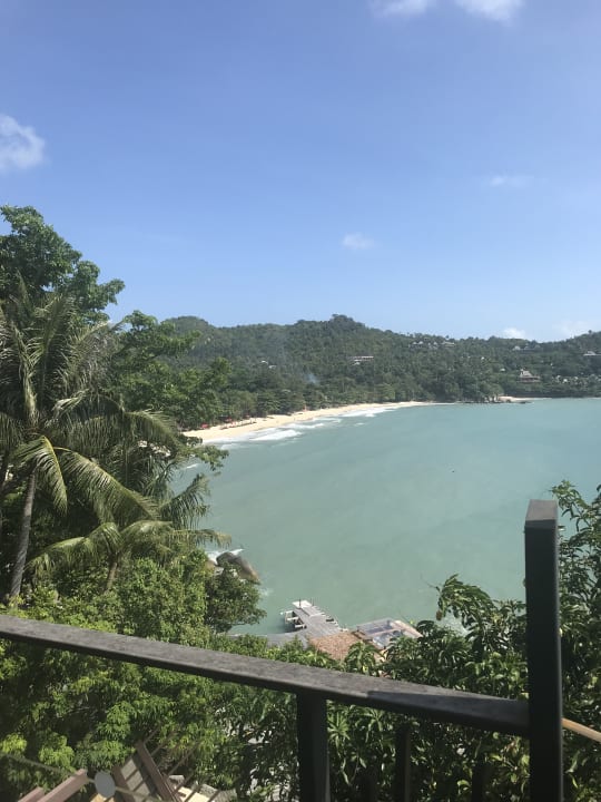 Blick von der Terrasse Panviman Resort Koh Phangan