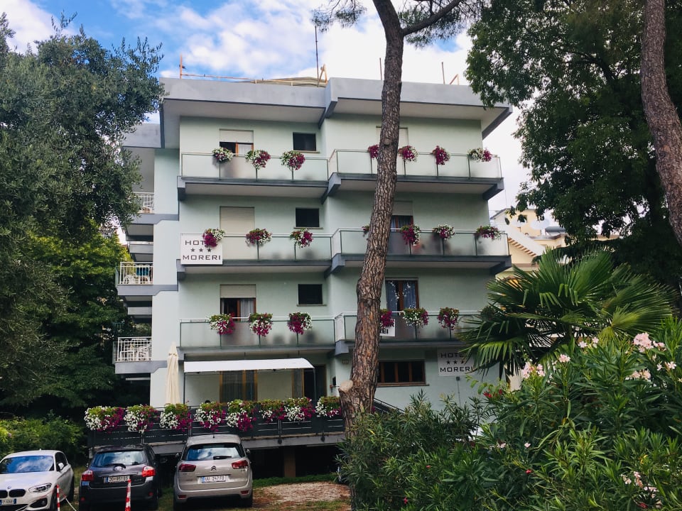 Außenansicht Hotel Meublè Moreri