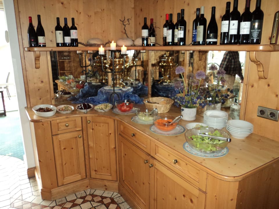 Salatbuffet Hotel Alpenhof