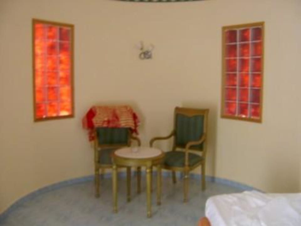 Sitzecke im Bungalow Siva Golden Bay Makadi