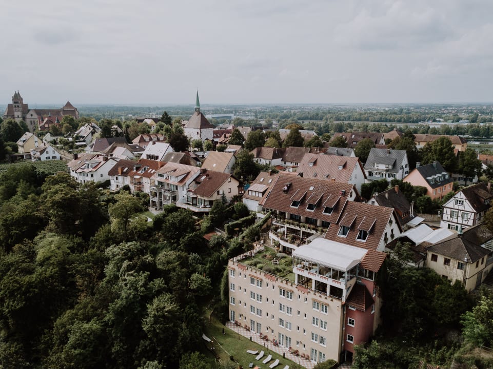 Außenansicht Panoramahotel Kapuzinergarten Breisach