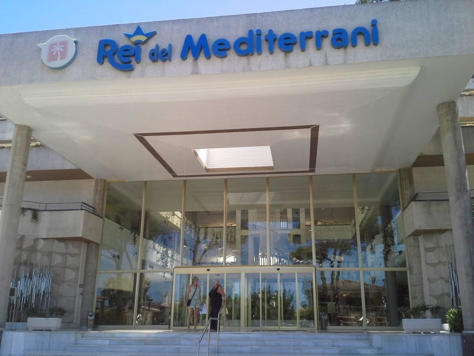 Hoteleingang BG Hotel Rei del Mediterrani Palace