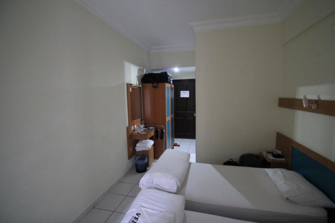 Vom Balkon aus Hotel Aslan City Kleopatra