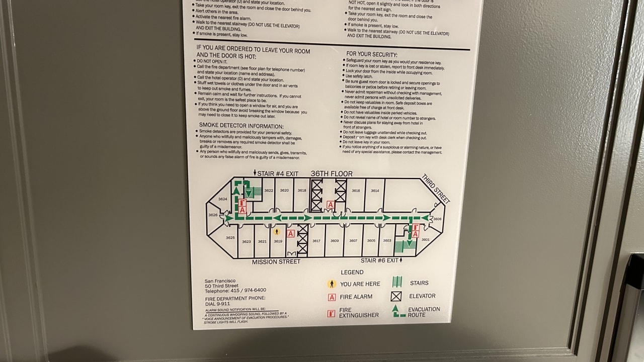 Zimmer Hyatt Regency San Francisco Downtown SOMA