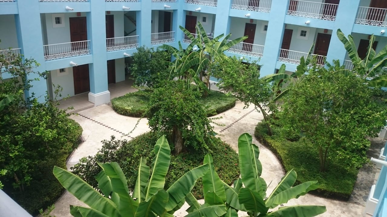 Innenhof Haus 5 Iberostar Selection Hacienda Dominicus