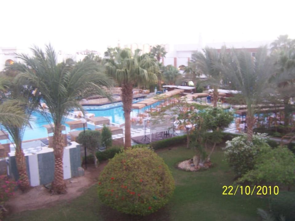 Blick vom Zimmer Arabia Azur Resort