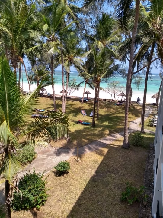 Blick von unserem Balkon Diani Sea Resort