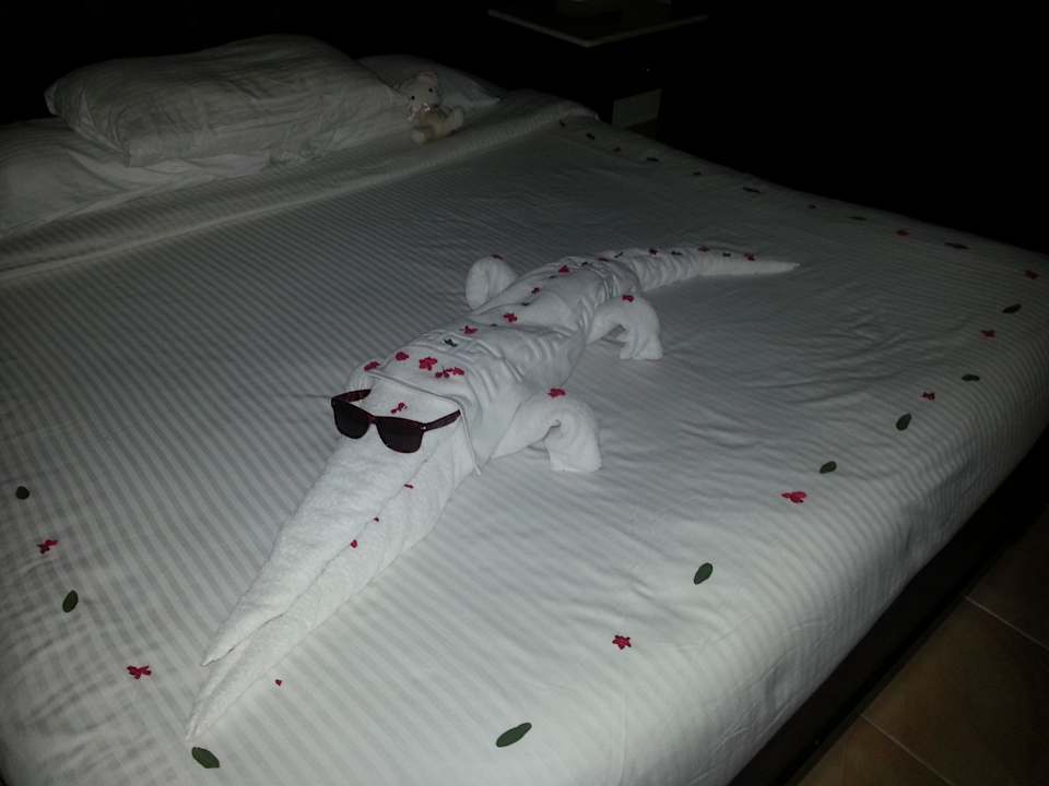 Handtuchaligator Pickalbatros Alf Leila Wa Leila Resort - Neverland Hurghada