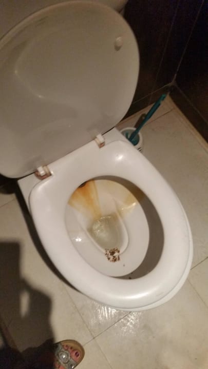 Toilette in der Aurorabar Siva Golden Bay Makadi