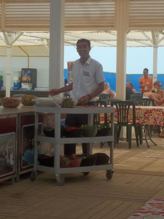 Mitarbeiter Strandbar Hotel Orfeus Park
