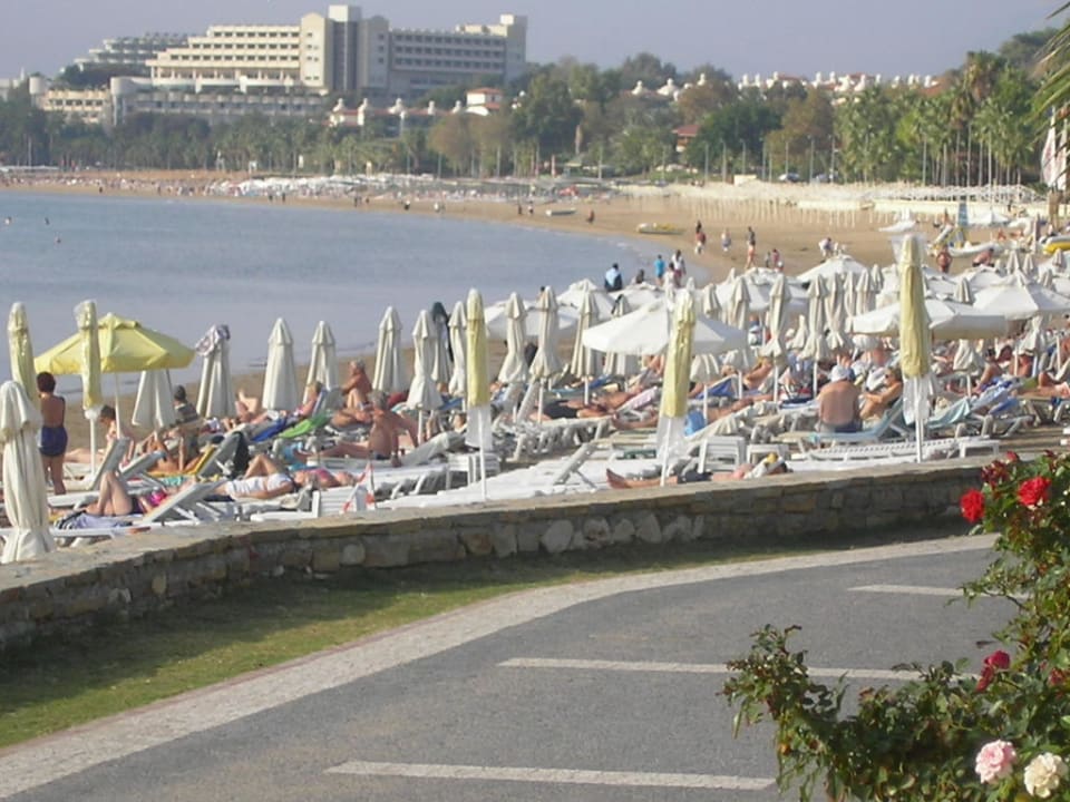 Neue Promenade in Richtung Kumköy Hotel Side Star Park