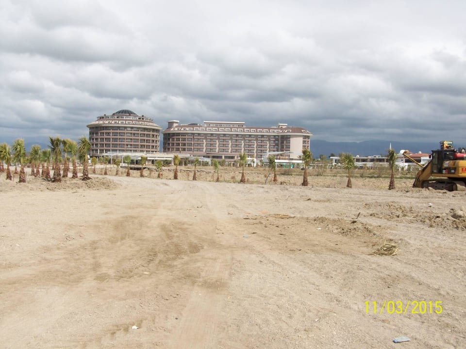 Blick vom Strand Sunmelia Beach Resort