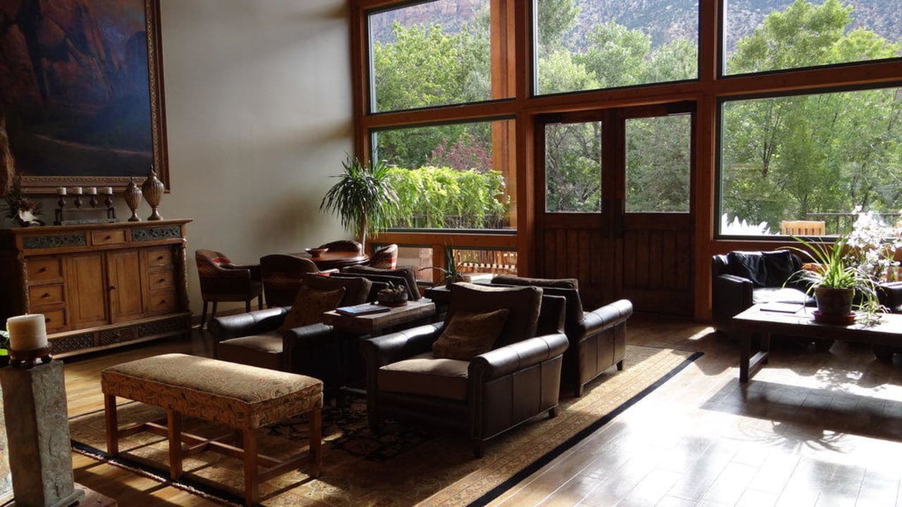 Lobby des Best Western Zion Park Inn Holiday Inn Express Springdale - Zion National Park Area