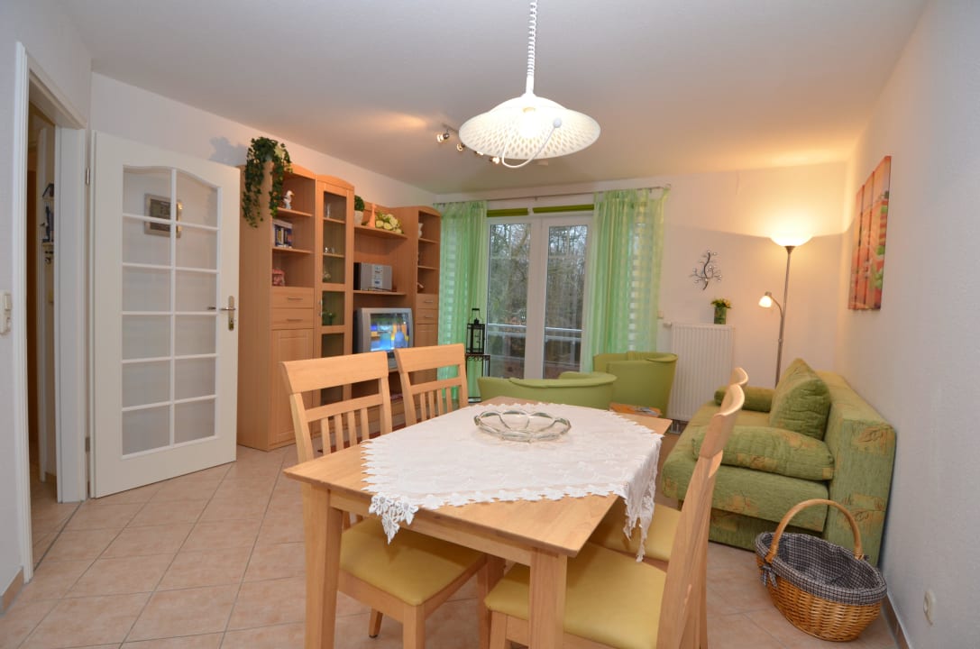 Whg. 08 / Wohnbereich Strandwohnungen Haus Sellin