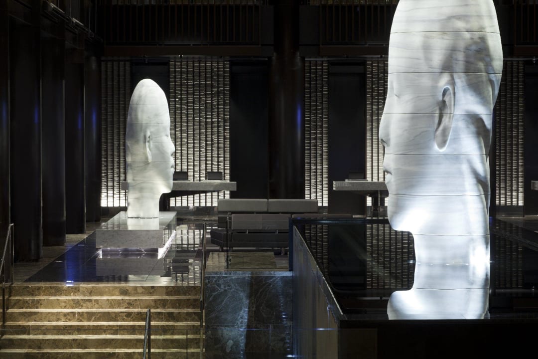 Lobby Fountain Hotel Grand Hyatt New York
