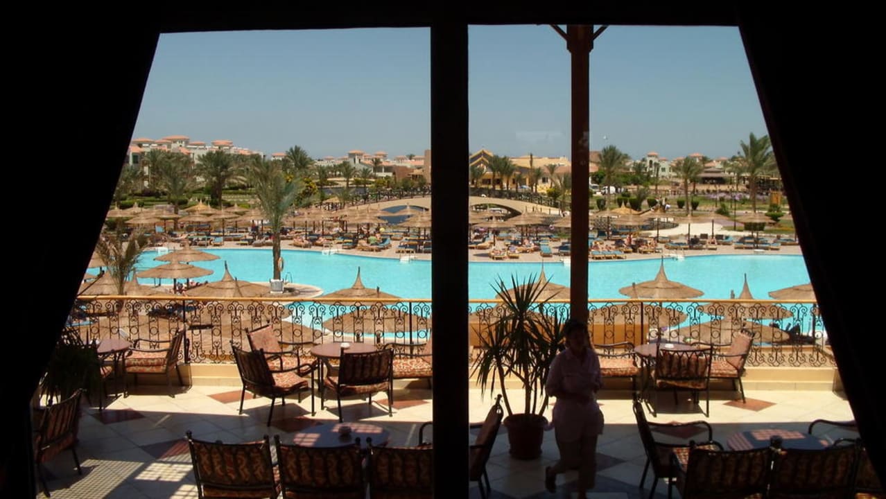 Aussicht von der Lobbybar Pickalbatros Dana Beach Resort - Hurghada