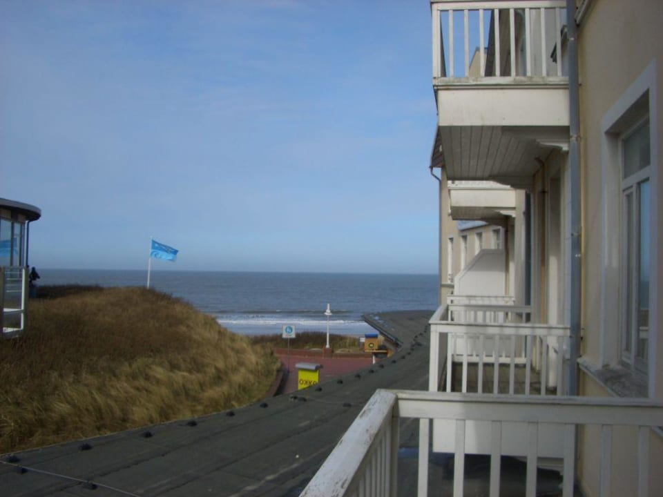 Strandblick Strandhotel Gerken