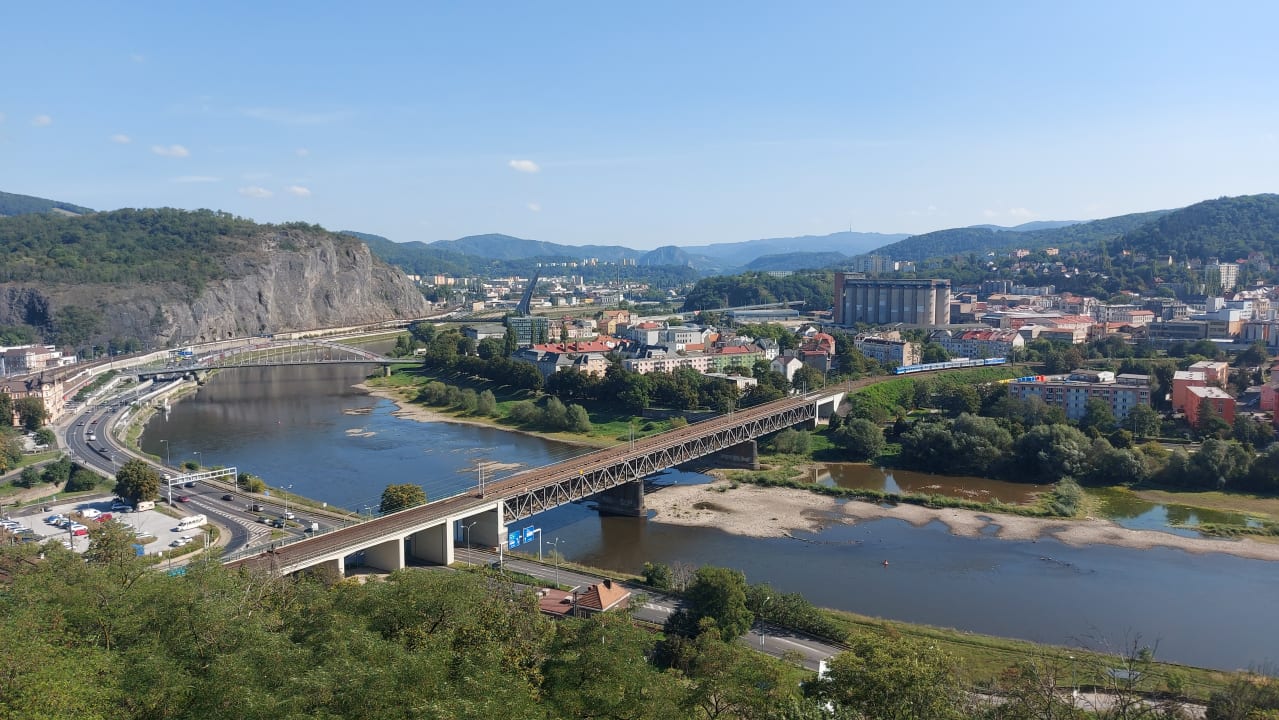 Ausblick Hotel Větruše