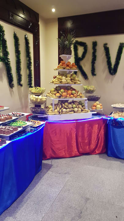 Jeden Abend gibt es eine große Auswahl an Obst Riviera Aqua Park Resort