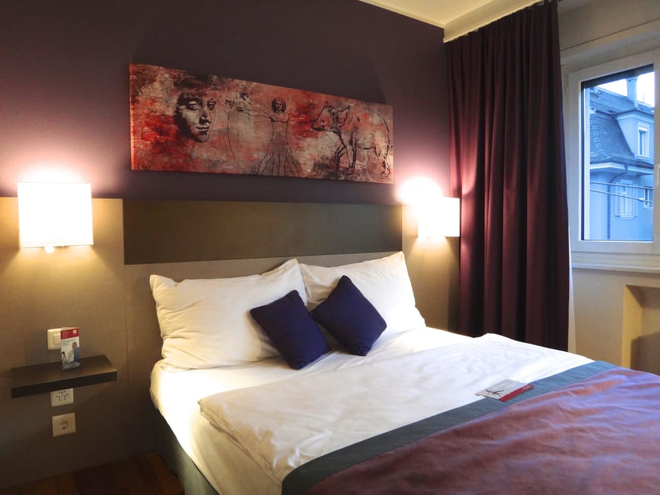 Bequemes Bett Leonardo Boutique Hotel Rigihof Zurich