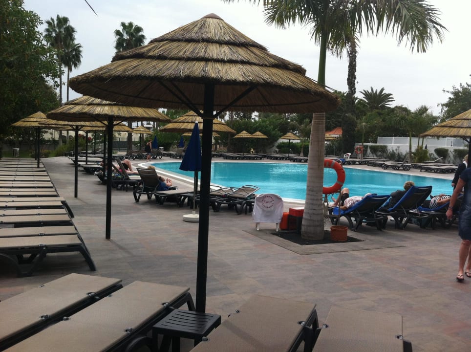 Der Pool auf der Appartementseite Barceló Margaritas