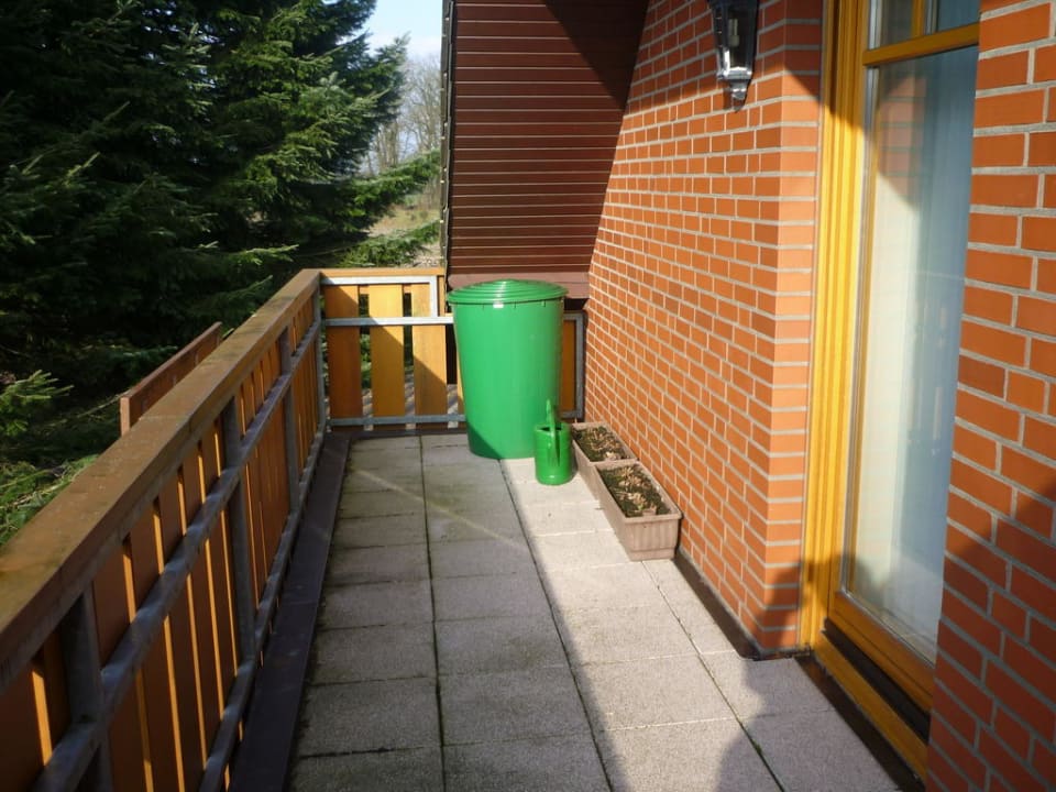 Großer Balkon Waldgasthof Schöning