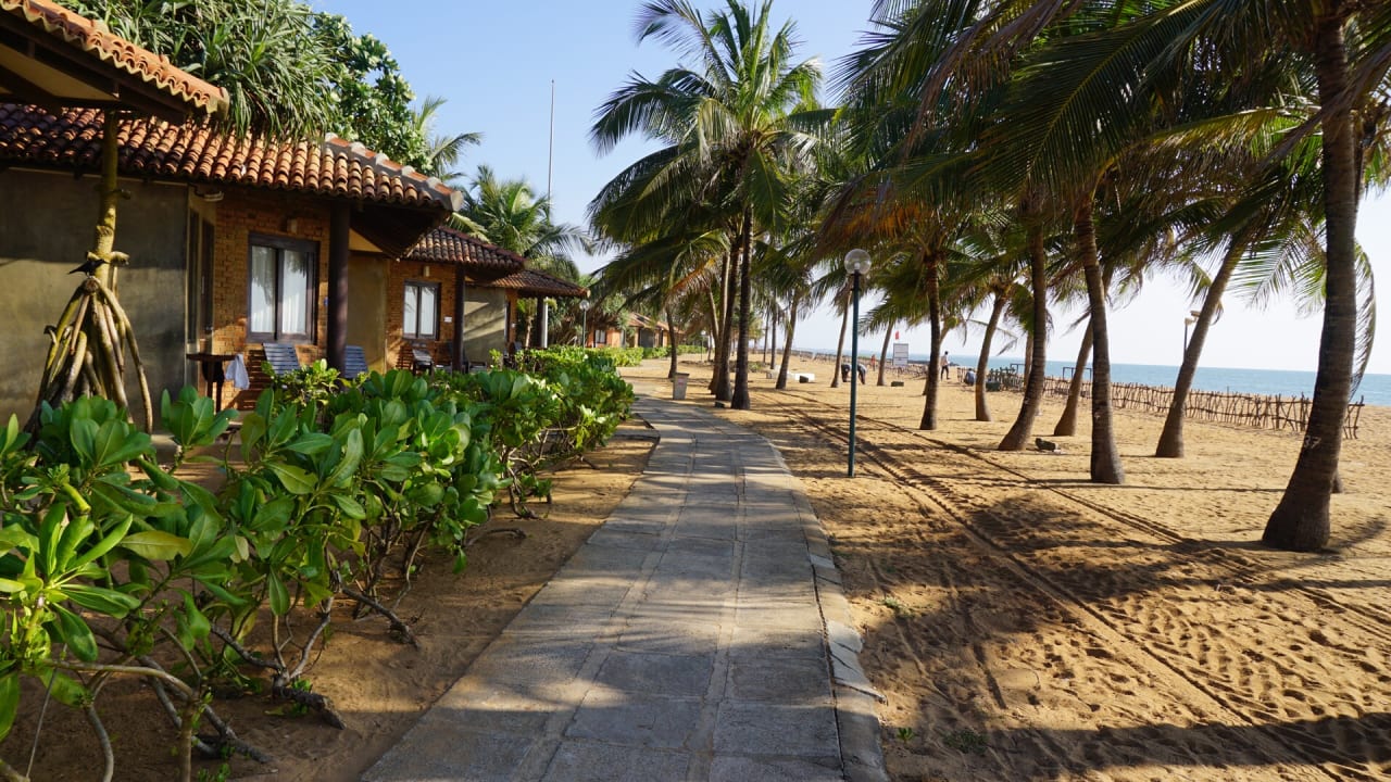 Weg am Strand Club Hotel Dolphin